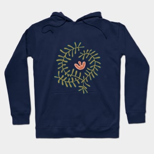 Figurative Plant print Hoodie